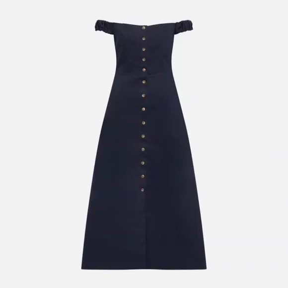 favorite daughter blue dress Favorite Daughter | The Don't Overthink It Dress in Venetian Blue main image 0